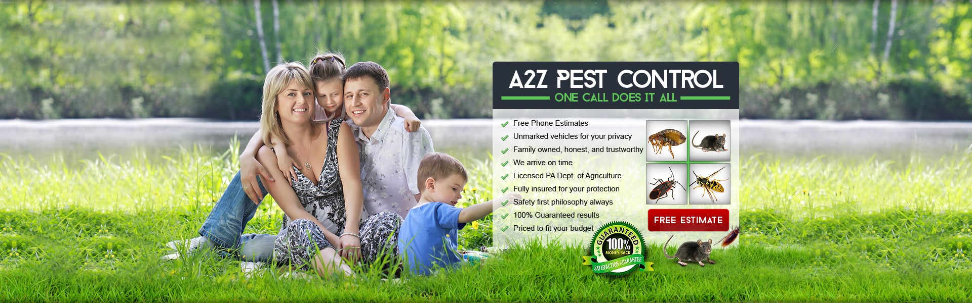 A2Z Pest Control: one call does it all